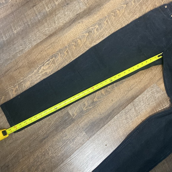 VNTG Levi’s 550 90s(1996)Classic Black Denim Jeans ASO MADISON BEER SZ 5Long - Picture 11 of 15